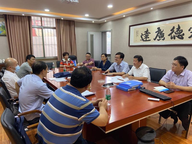省总工会联合调研组来星空官方开户集团调研