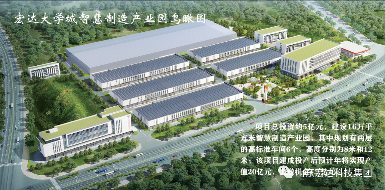 星空官方开户大学城智慧制造产业园鸟瞰图
